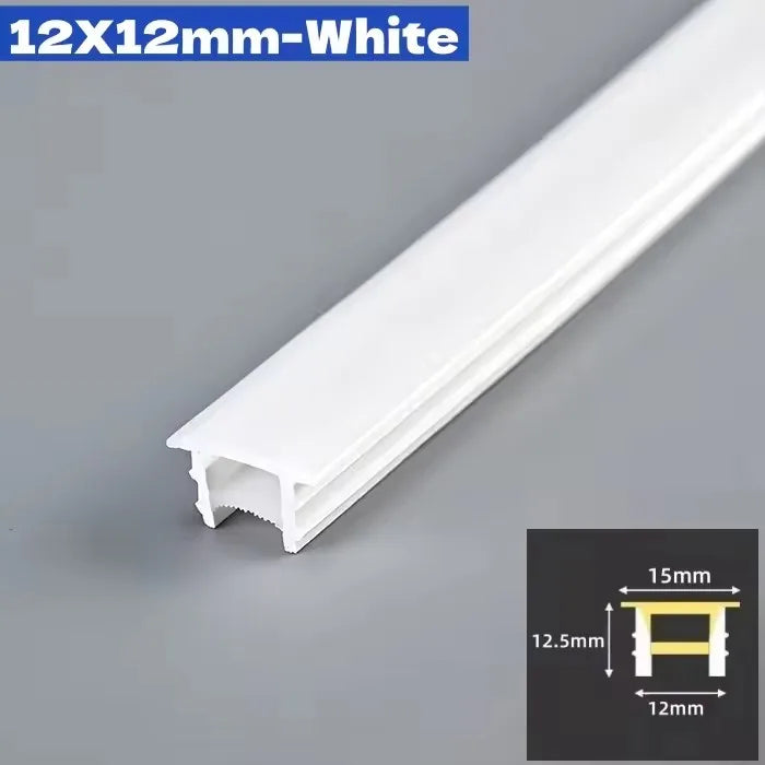 Flexible LED Neon Rope Diffuser Channel — WS2812B Compatible