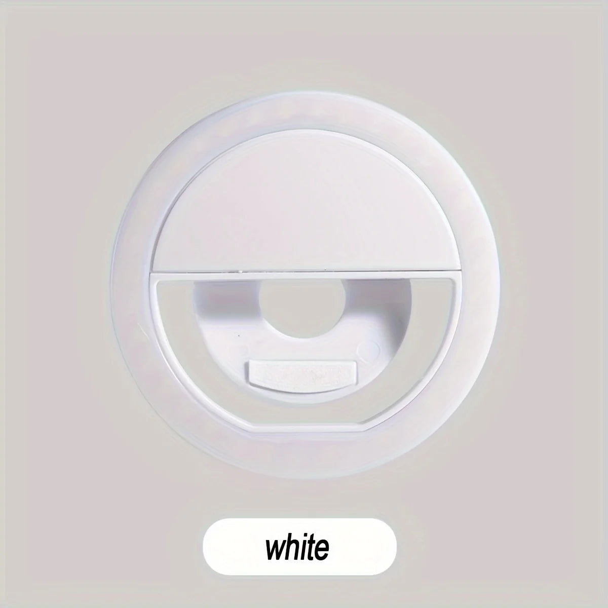 Selfie Ring Light – USB Rechargeable, 3 Brightness Levels | TikTok, YouTube & Makeup Lamp