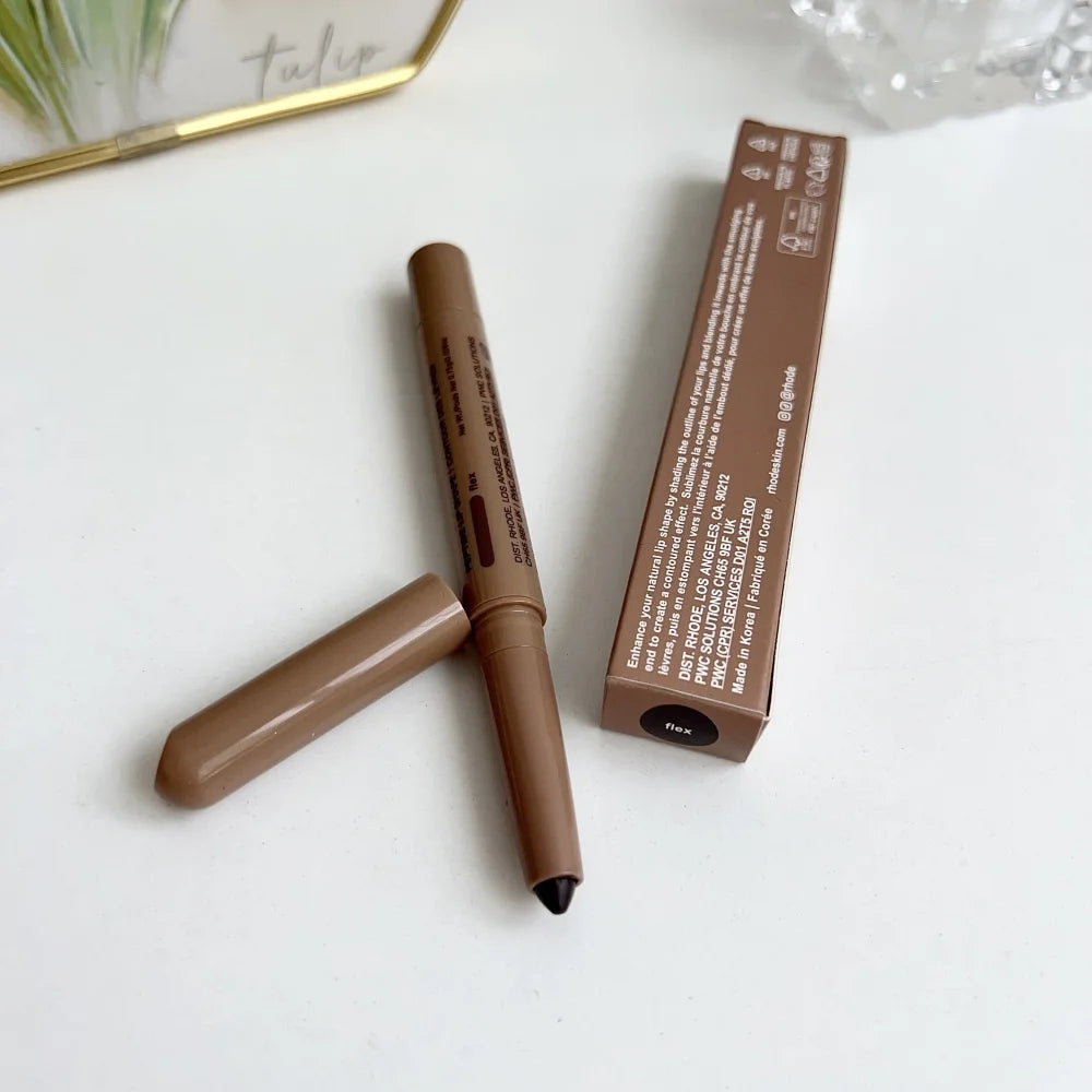 Brand Skin Peptide Lip Shape Pen Lip Liner Long Lasting Lip Tint Pencil Pen Makeup Lipstick Powder Blusher Gloss Rouge Makeup