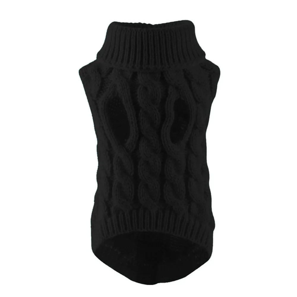 Knitted Winter Dog Coat - Warm Sweater for Small and Medium Dogs - photo 9