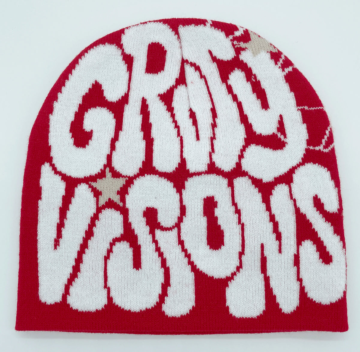 Letter Knit Skull Cap, Unisex Hip Hop Beanie