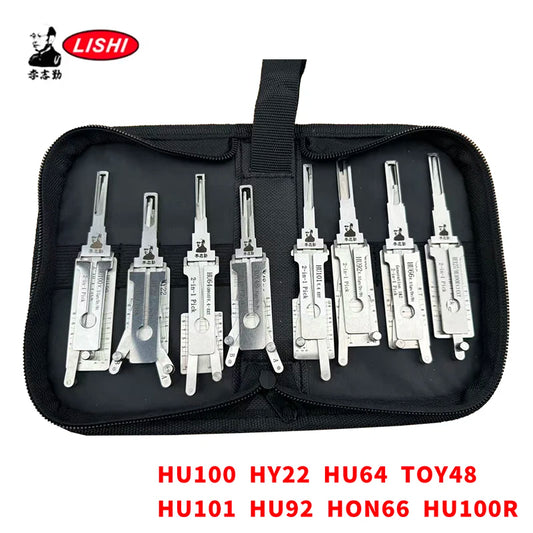 8PCS LISHI 2in1 Decoder For Volkswagen Audi Mercedes-Benz Skoda Porsche Ford Chevy Buick Hyundai Toyota BMW Locksmtihs tool