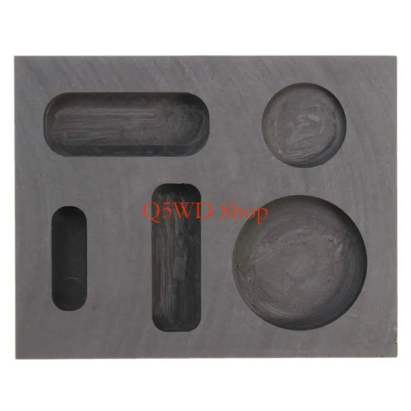 Q5WD Casting Ingot Mold 5 in 1 Mold Coin Combo Melting Ingot Mold Durable