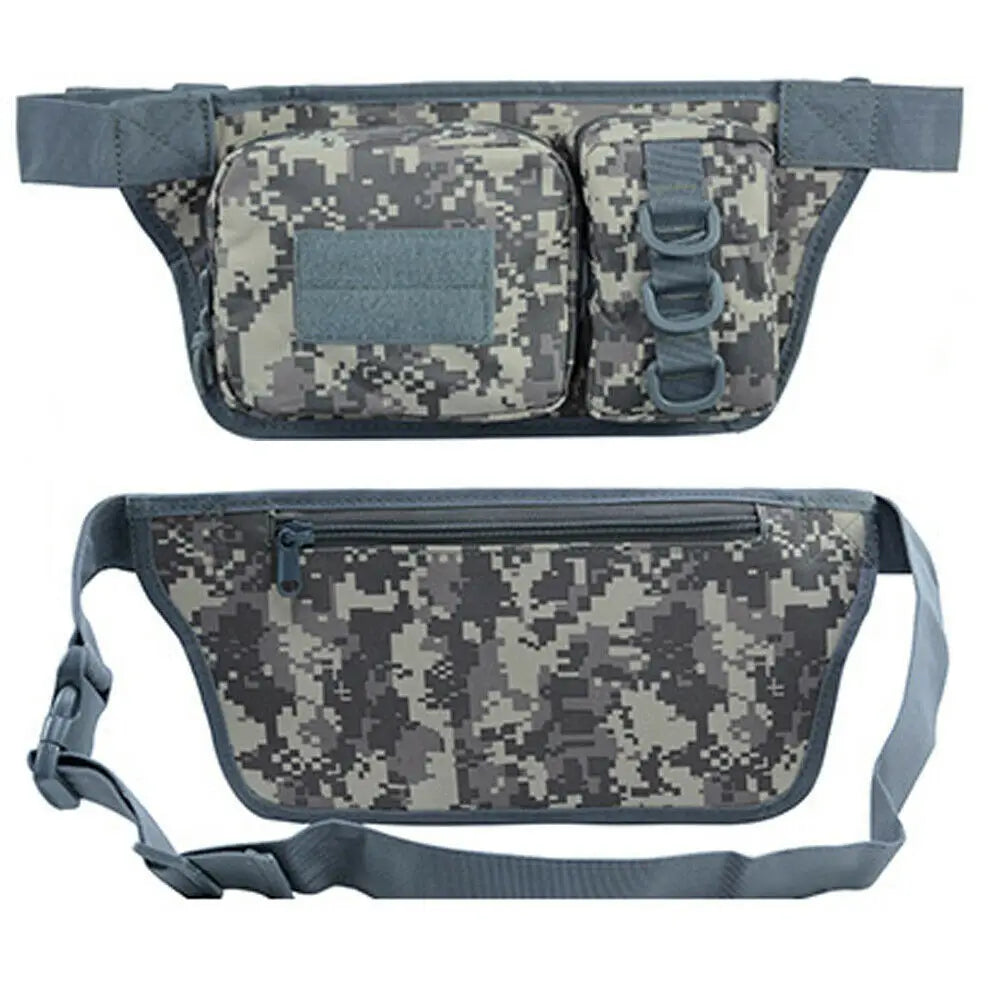 Tactical Waist Pack For Men Fanny Pack Fishing Bags Army Money Belt Sport Travel Cycling Mobile Phone Pouch