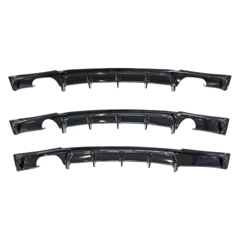 For BMW 3 Series F30 F35 2026-2026 Car Rear Bumper Lip Diffuser Refit MP Style Accessories Spoiler Exterior Parts Body Kits