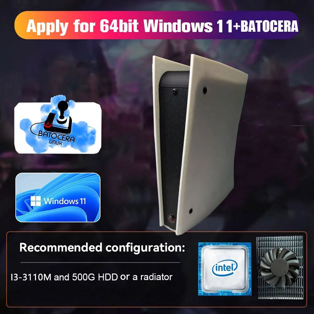 X5 Game Console — 2TB HDD, 4K HD, 60+ Emulators, Plug-and-Play TV Console