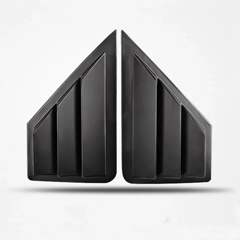 2Pcs Car Rear Windows Cover Sticker Window Triangle Shutters Trim for Toyota C-HR CHR C HR 2016 - 2022 Car Accessories Car Decal