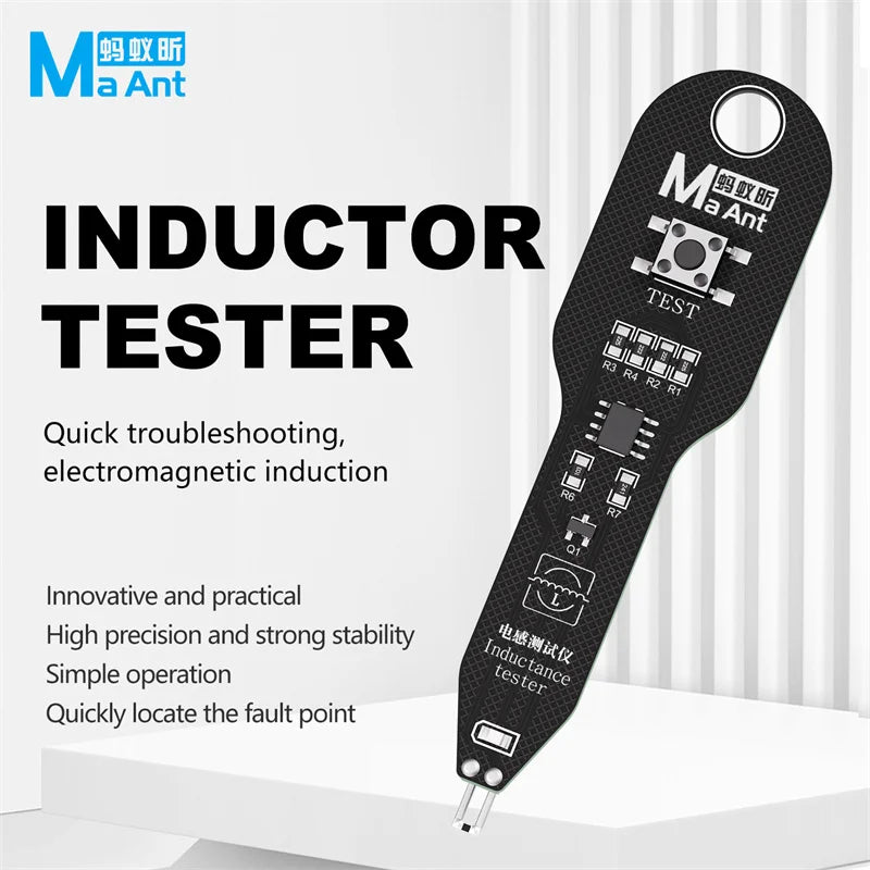 MaAnt M093 Inductance Tester Motherboard Coil Tester Inductor Detector Repair Tool Electromagnetic Induction Quick Fault Check