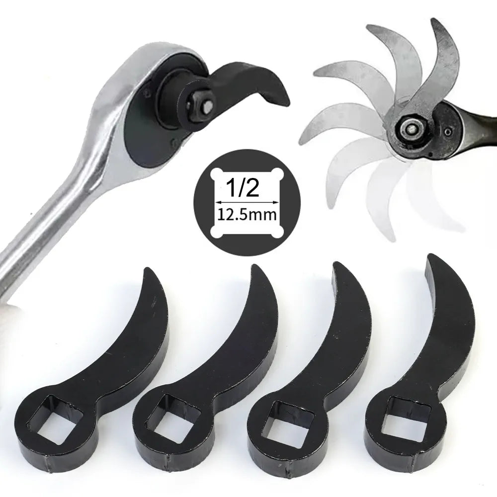 Car Lower Control Arm Disassembly Tool Manganese Steel Ball Joint Separator Leverage Drive Shaft Separation 1/2" Drive Adapter