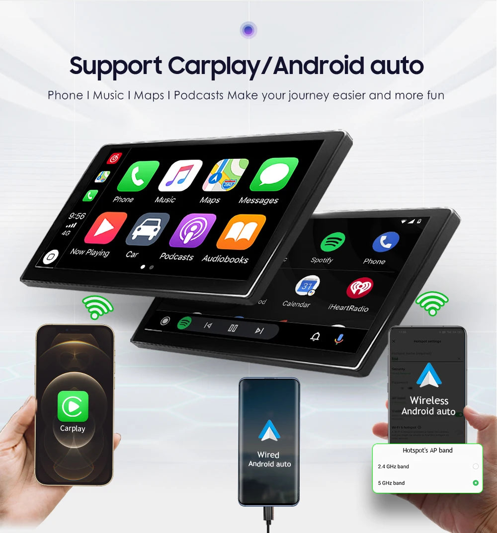 7" Android Car Stereo with GPS & Bluetooth — Chevrolet Silverado, Impala, Traverse & GMC Sierra