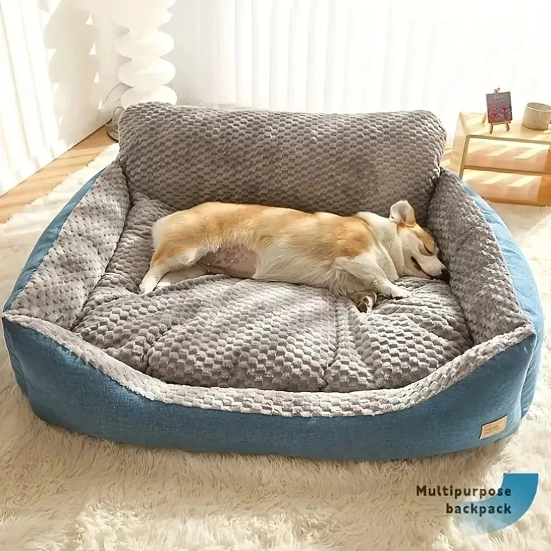 Extra Large Washable Dog Bed - Warm Quick-Dry Winter Mat – photo 2