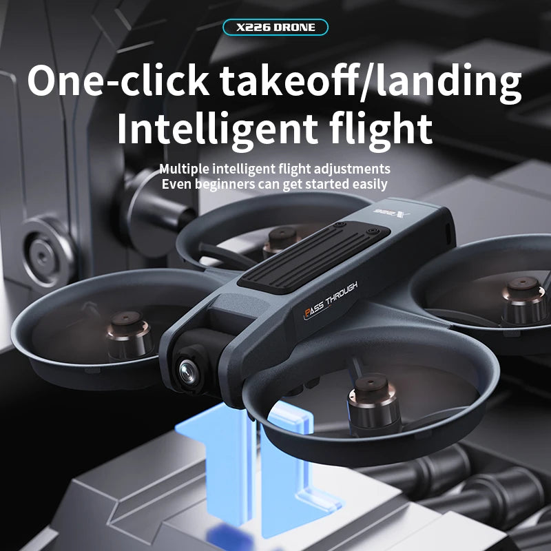 Newest Hot Sales Drone VR ProfessionalHD Camera Brushless Motor Optical Flow Positioning Mini Drone Kid Free Gifts VR Glass