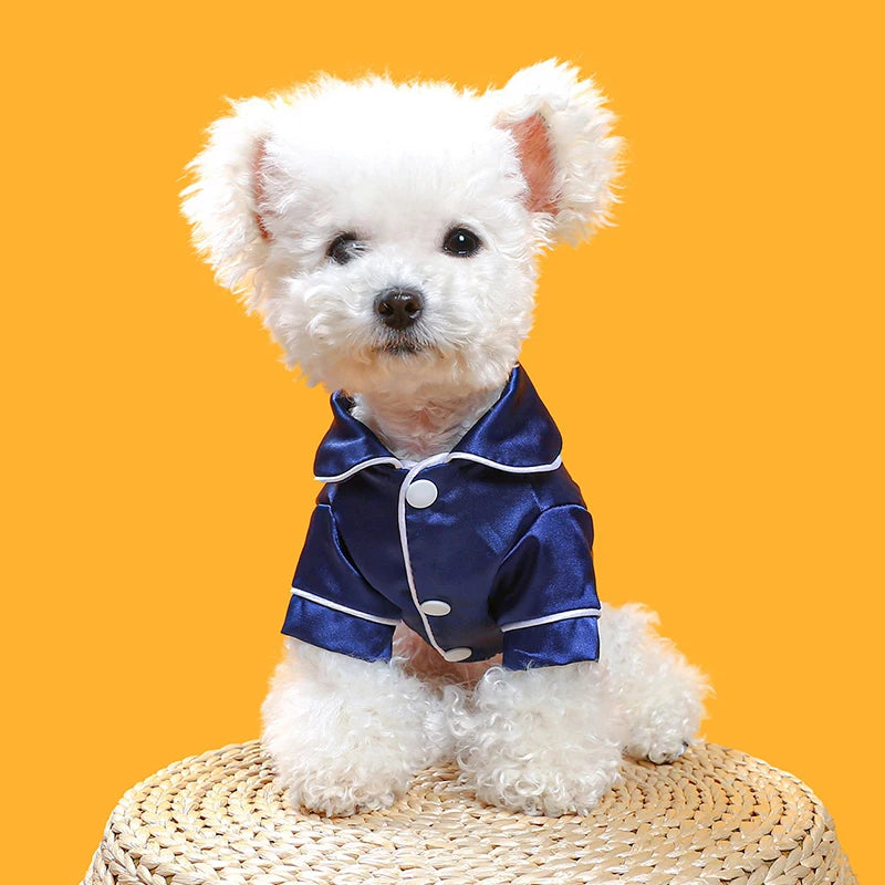 Pet Pajama Shirt for Small & Medium Dogs - Spring Summer