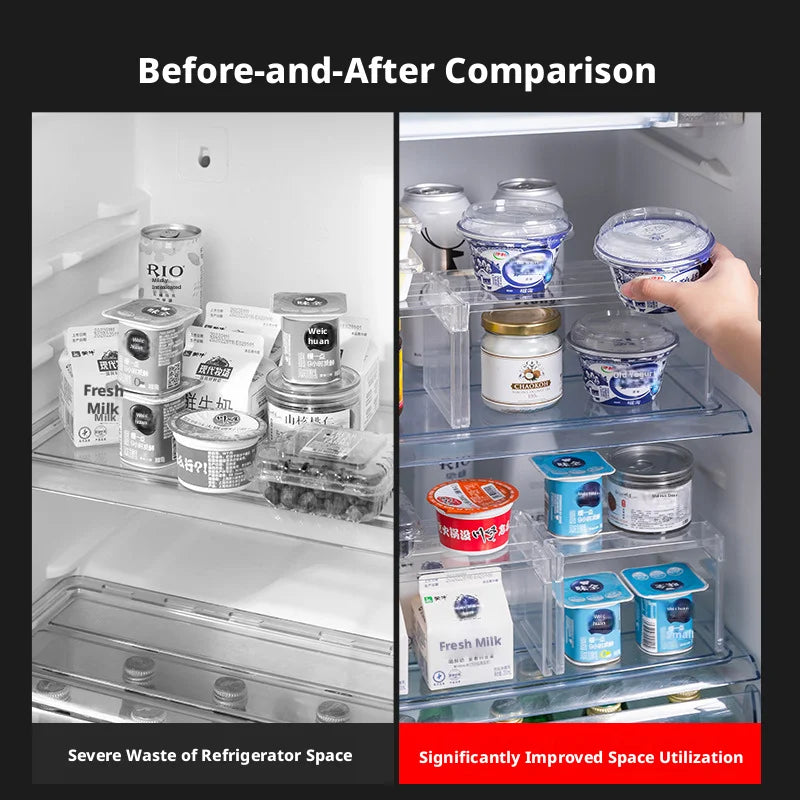 Clear Expandable Cabinet Organizer - Spice and Dish Divider Shelf - photo 4