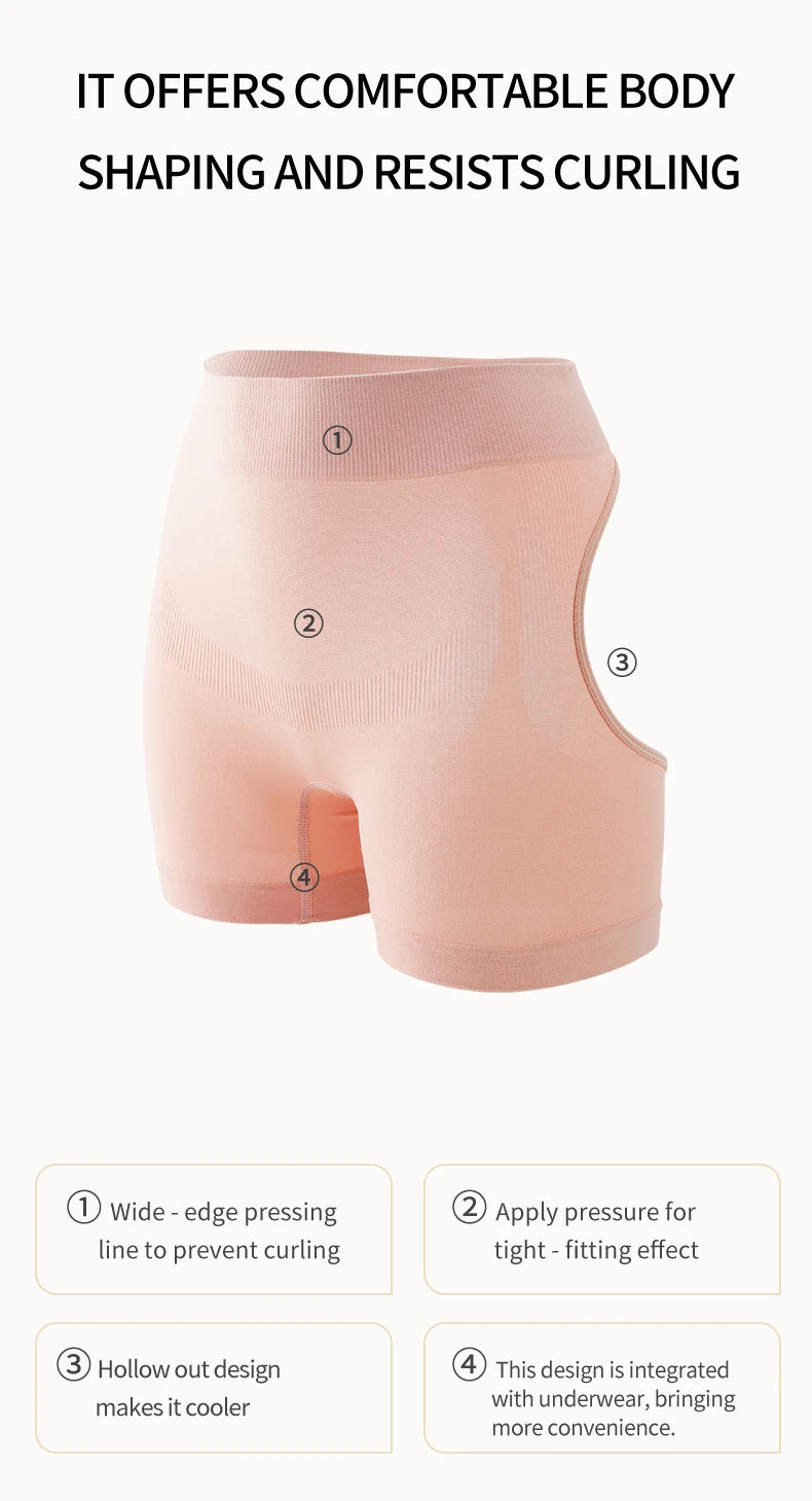 Women Hip Enhancer Body Shaper Shorts Show Buttocks Butt Lifter Underwear Tummy Control Shapewear Brief Belly Slimming Panties