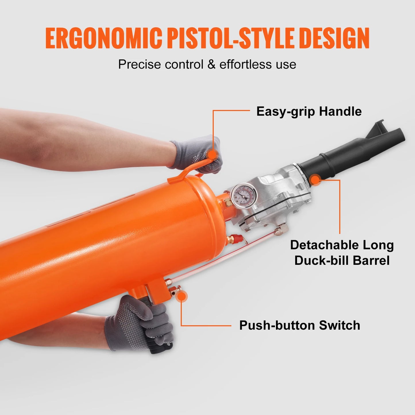 SucceBuy Tire Bead Seater 8L Air Tire Bead Blaster 120 PSI Handheld Bead Seater Upgraded Portable Tire Inflator Tool for Truck