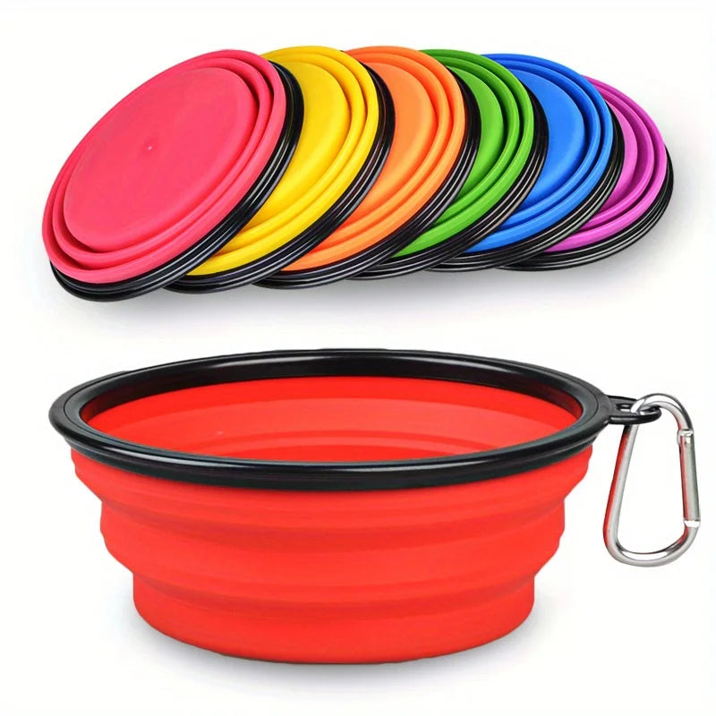 Collapsible Silicone Dog Bowl - Portable Travel Water Bowl – photo 5