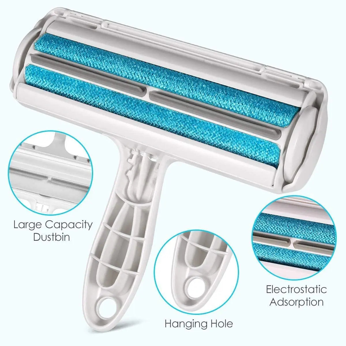 Pet Hair Remover Roller - Self-Cleaning Fur Lifter – photo 2