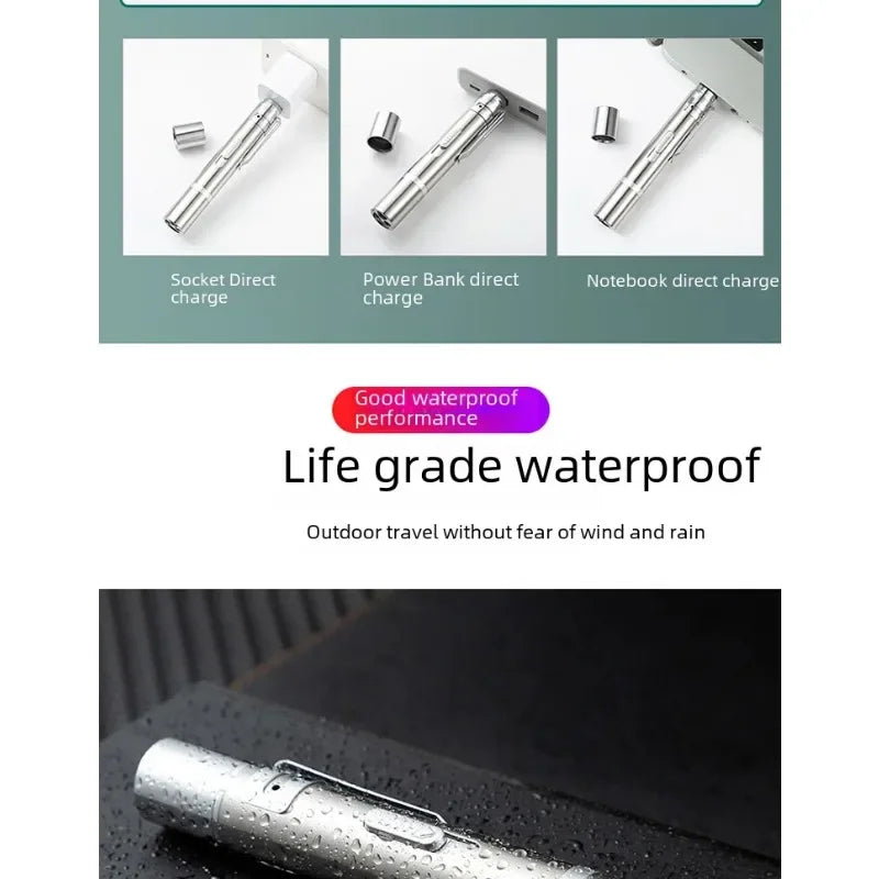 Multifunctional Upgraded USB Rechargeable Infrared Cat Toy, Laser Projection Interactive Cat Stick, Pet Toy Supplies