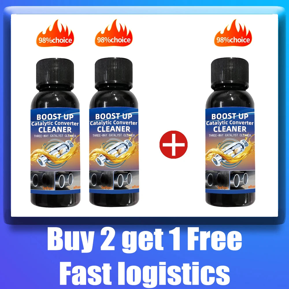 Catalytic Converter Cleaner Engine Boost Up Carbon Removal Reduce Fuels Consumption Engine Accelerators For Diesel Car Universal