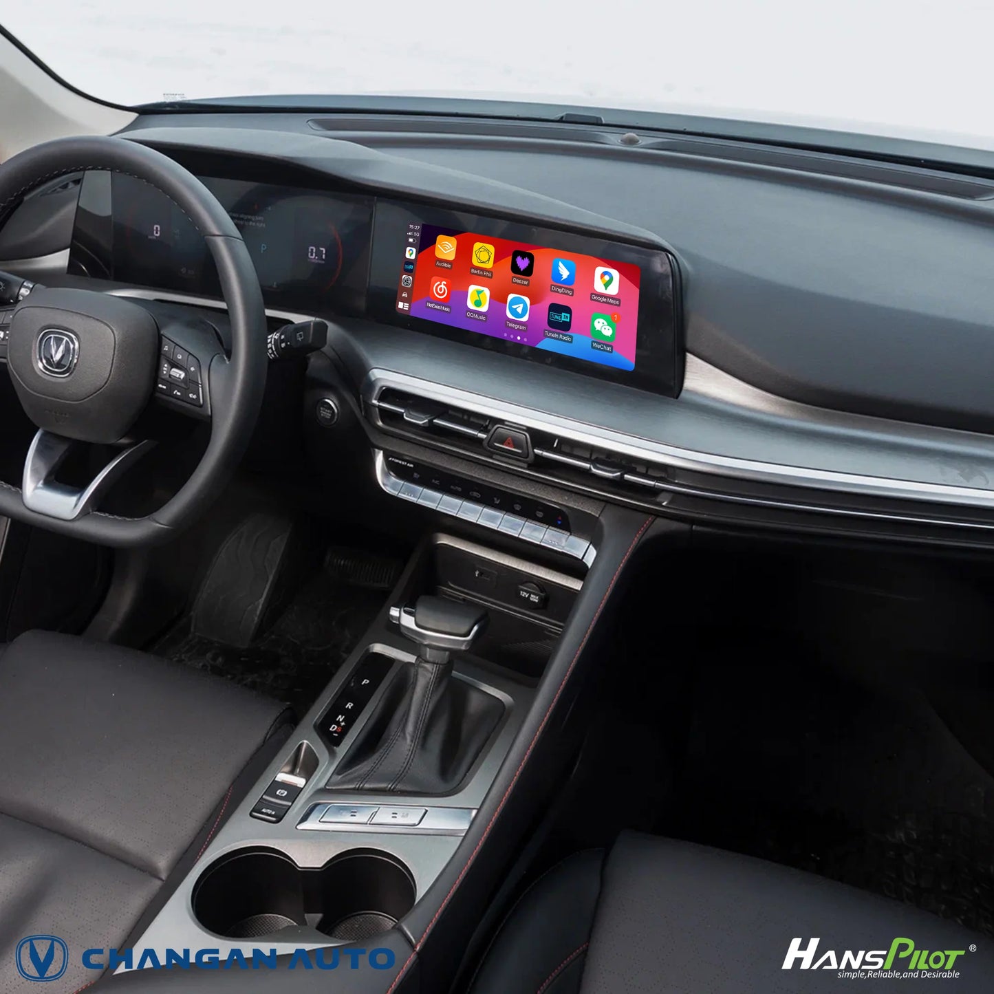 Carbit Link to Wireless CarPlay & Android Auto Adapter (NCP0036/NCP0039) — for Changan CS35 Plus, Hunter, Alsvin