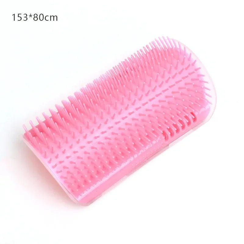 New Pet Cat Corner Scrubber Massager Cat Scratching Scratching Scratcher Cat Brush Comb Massage Corner Brush Pet Supplies