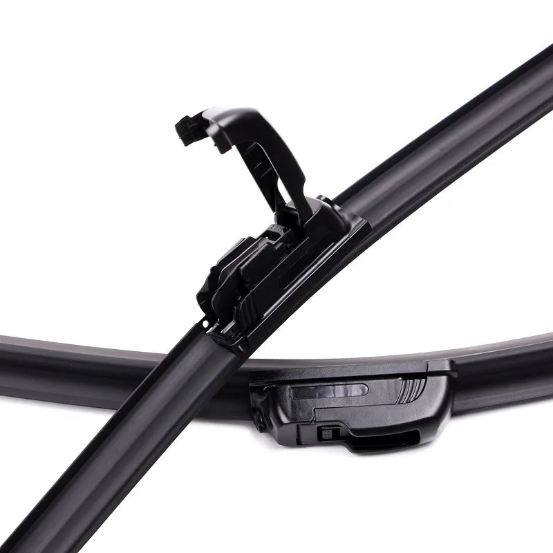 For Toyota Yaris Vitz MK1 MK2  1999-2005 Car Windshield Wiper U-type Soft Rubber Frameless Bracketless Car Wipers 21"+14"