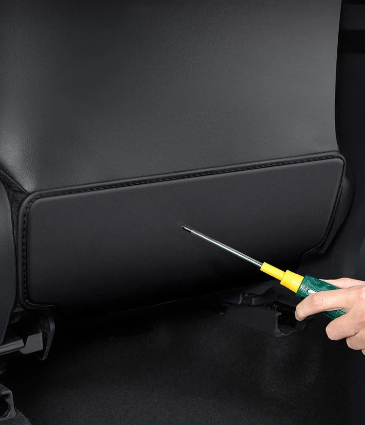 Microfiber Car Seat Back Protector kits Anti-Kick Rear Seat Cover for Toyota RAV4 Yaris Prius Corolla Camry Hilux Land Cruiser