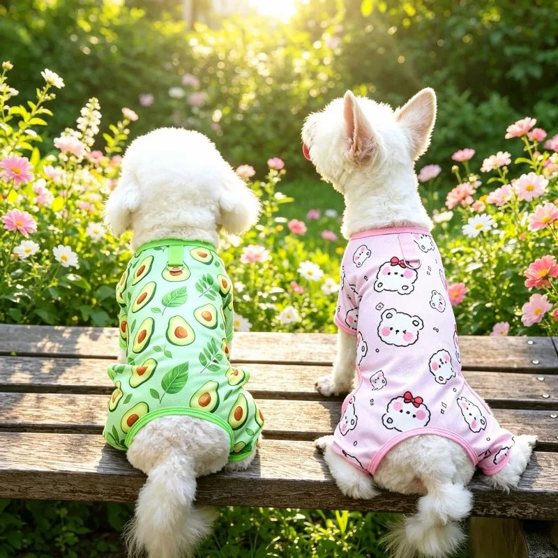 Soft Stretch Puppy Onesie - Teacup & Toy Breed Pajamas – photo 4