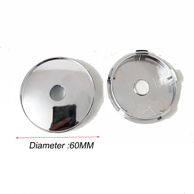4PCS Universal 56mm 60mm For Autobot Badge Car Wheel Center Caps Dustproof Decorative Hub Caps Sticker