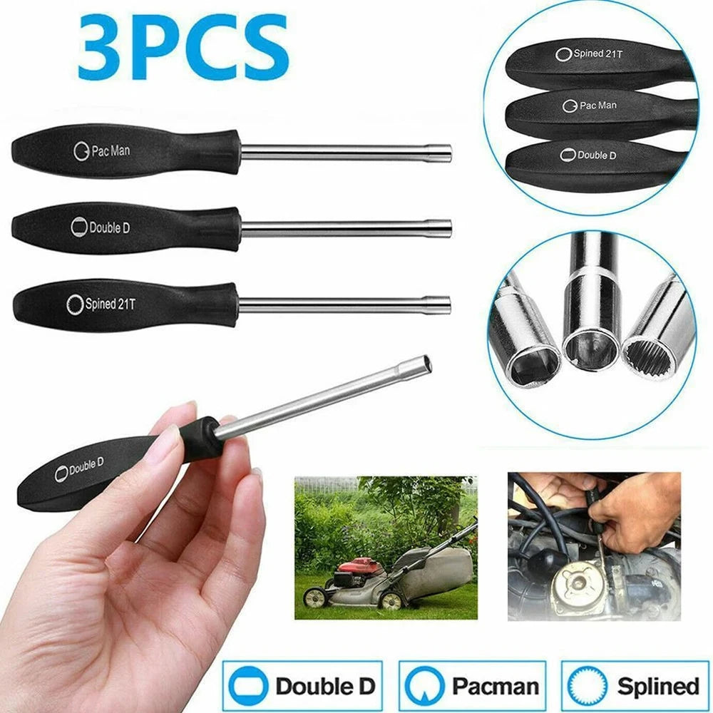 3PCS Quality Carburetor Adjustment Screwdriver Carburetor Adjustment Chainsaw Tools For Husqvarna Poulan Carburetor Repair Tool