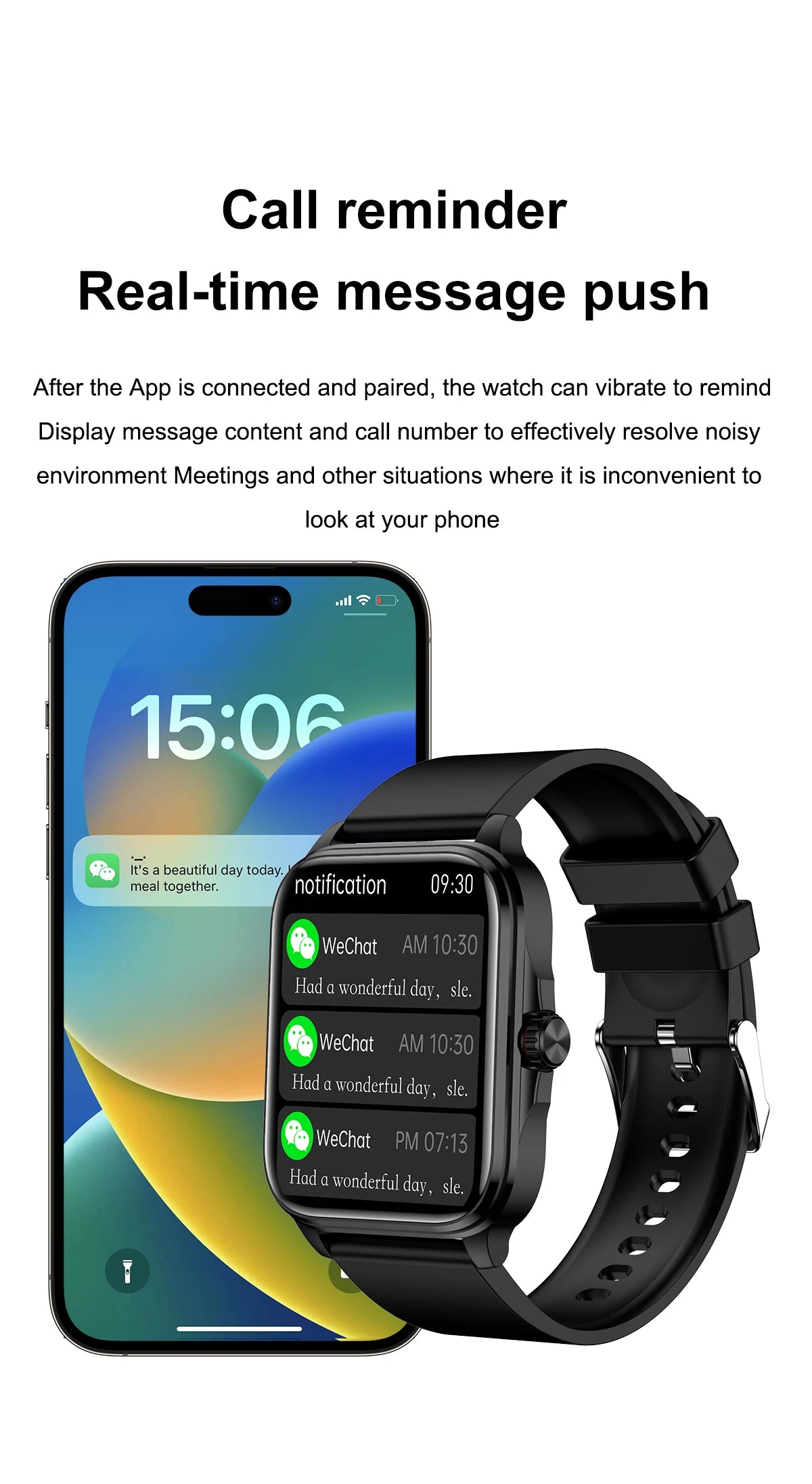 2026 New Health smart Watch Heart Rate Blood Oxygen Blood Pressure Monitoring Bluetooth Call GPS Movement Trajectory Smartwatch