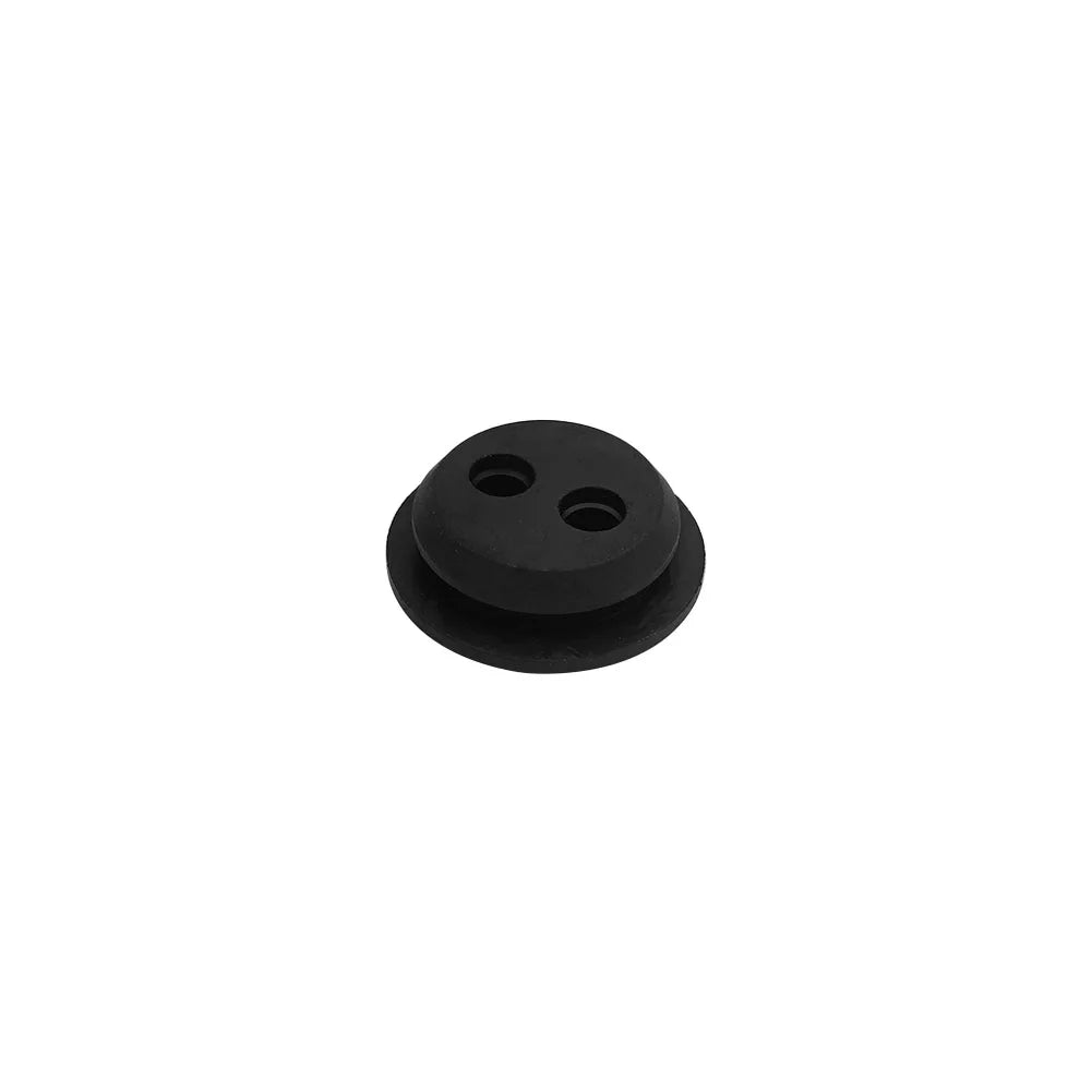 2-Hole Fuel Tank Grommet Rubber Gas Tank Plug Universal For Lawn Mower String Trimmer Brush Cutter Hedge Trimmer Earth Auger