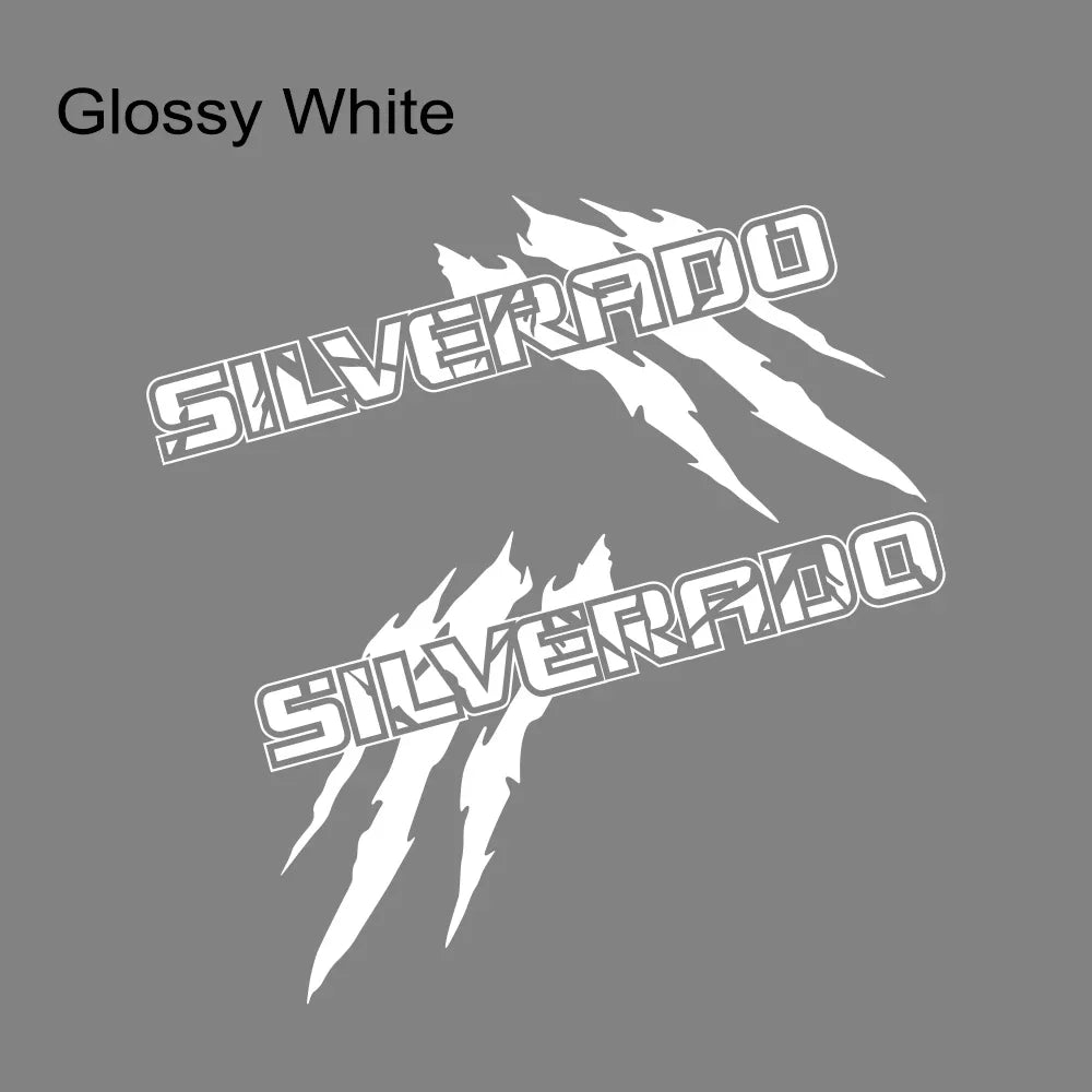 Car Sticker For Chevrolet Silverado 1500 2500 Z71 S10 Pickup Truck Bed Graphics Claw Styling Decor Cover Decal Auto Accessories