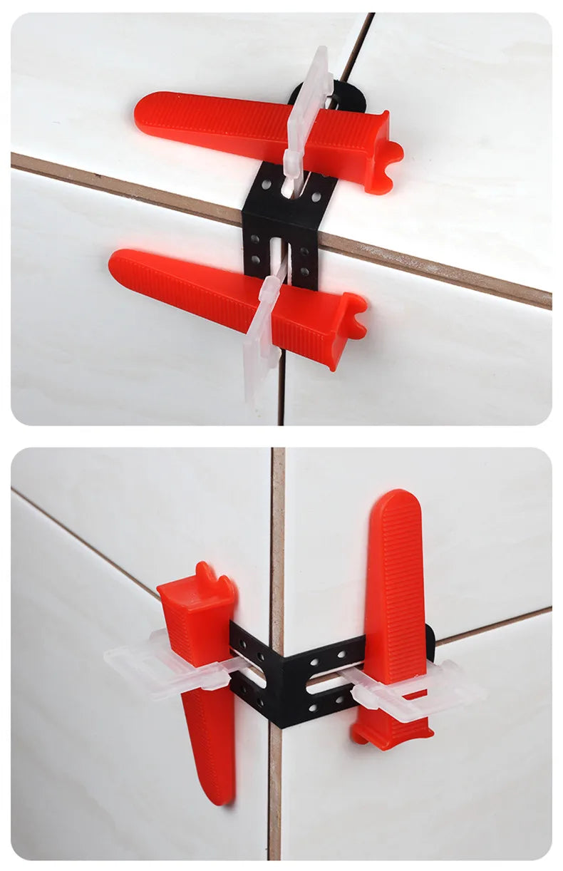 Tile Leveling System 25 Pc, Male Angle Spacers & Levelers