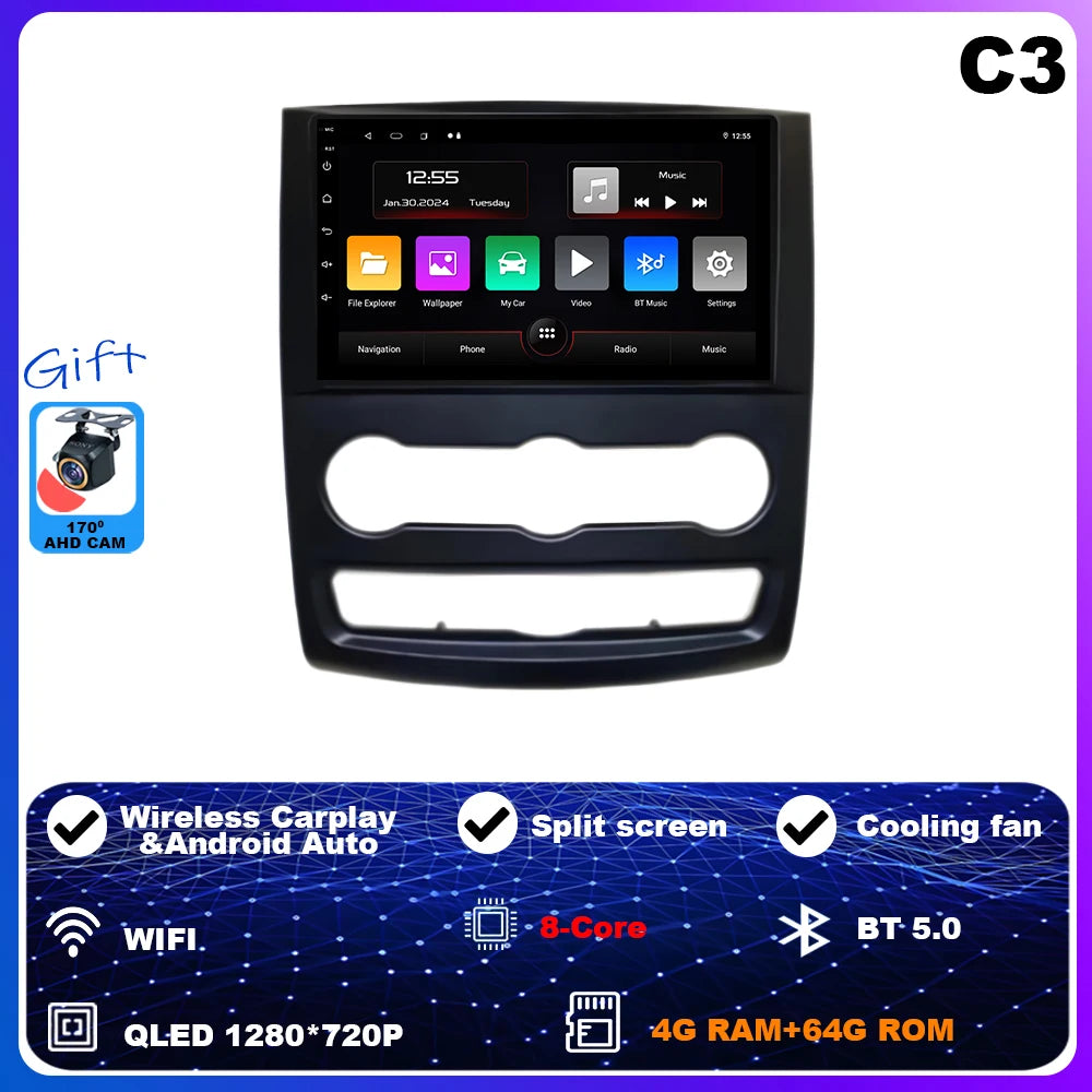 10" CarPlay+auto Android 16 For VW Crafter For Mercedes Benz Sprinter Car Radio Multimedia Video Player GPS stereo 5GWIFI+4G DSP