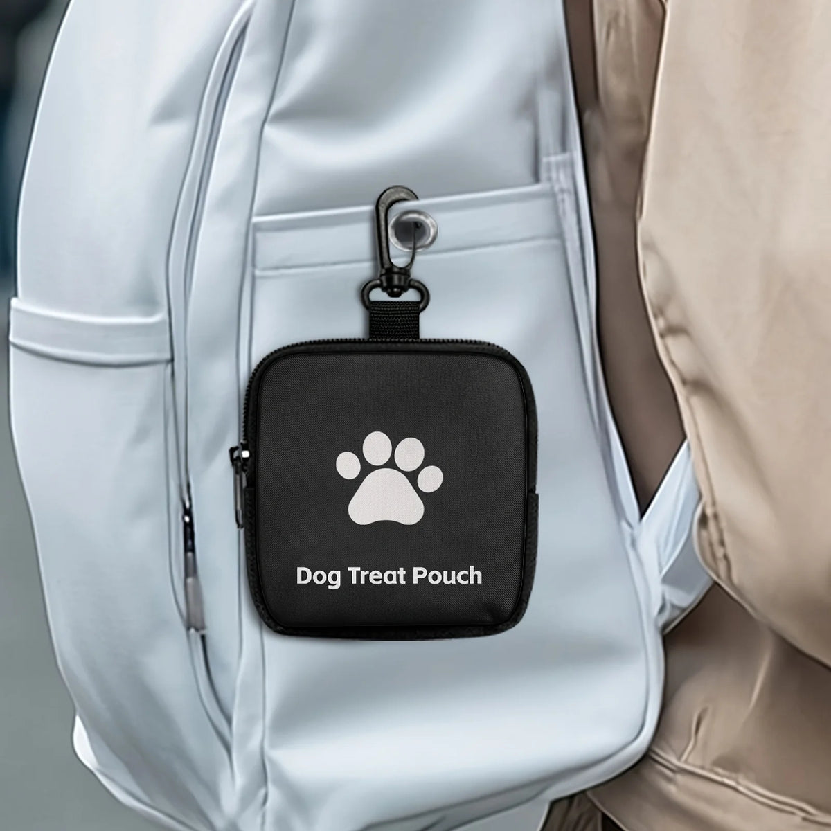 Paw Print Dog Treat Pouch - Zipper Snack Bag – photo 5