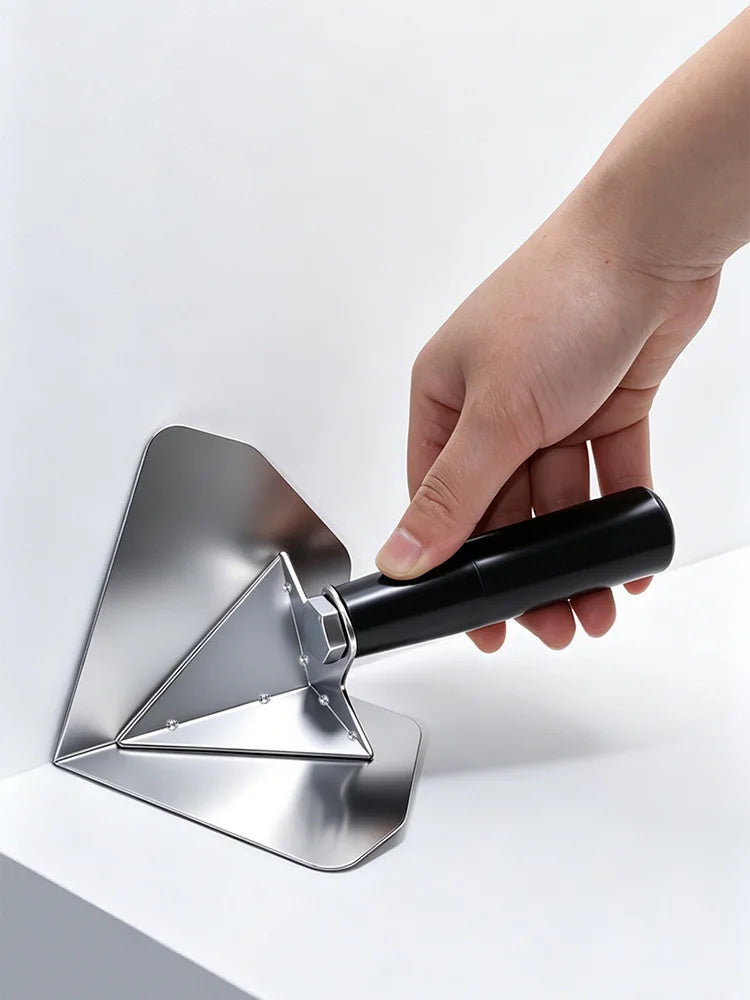 Stainless Steel 90 Degree Corner Trowel for Drywall and Plaster - view 11