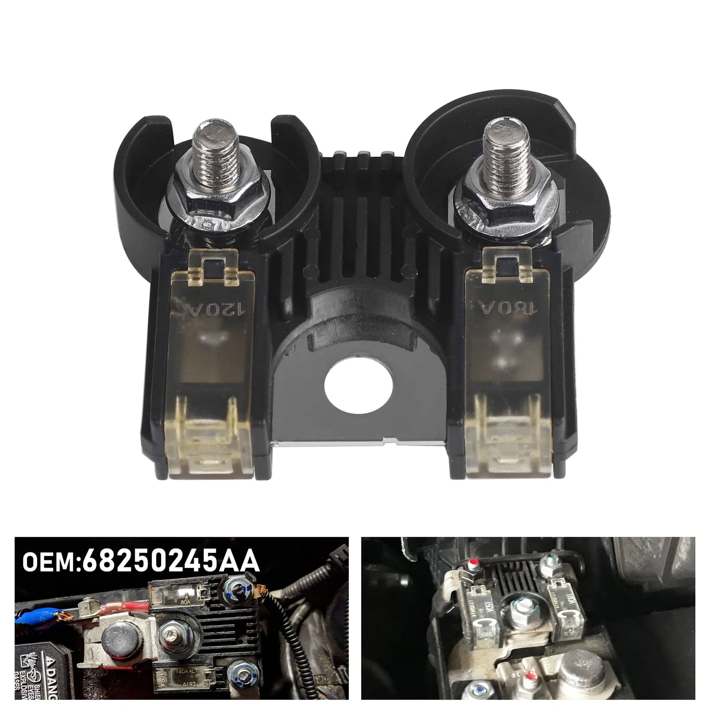 Battery Circuit Fuse Terminal 180A/120A BFT - Dodge Ram 1500/2500/3500 2013-2020