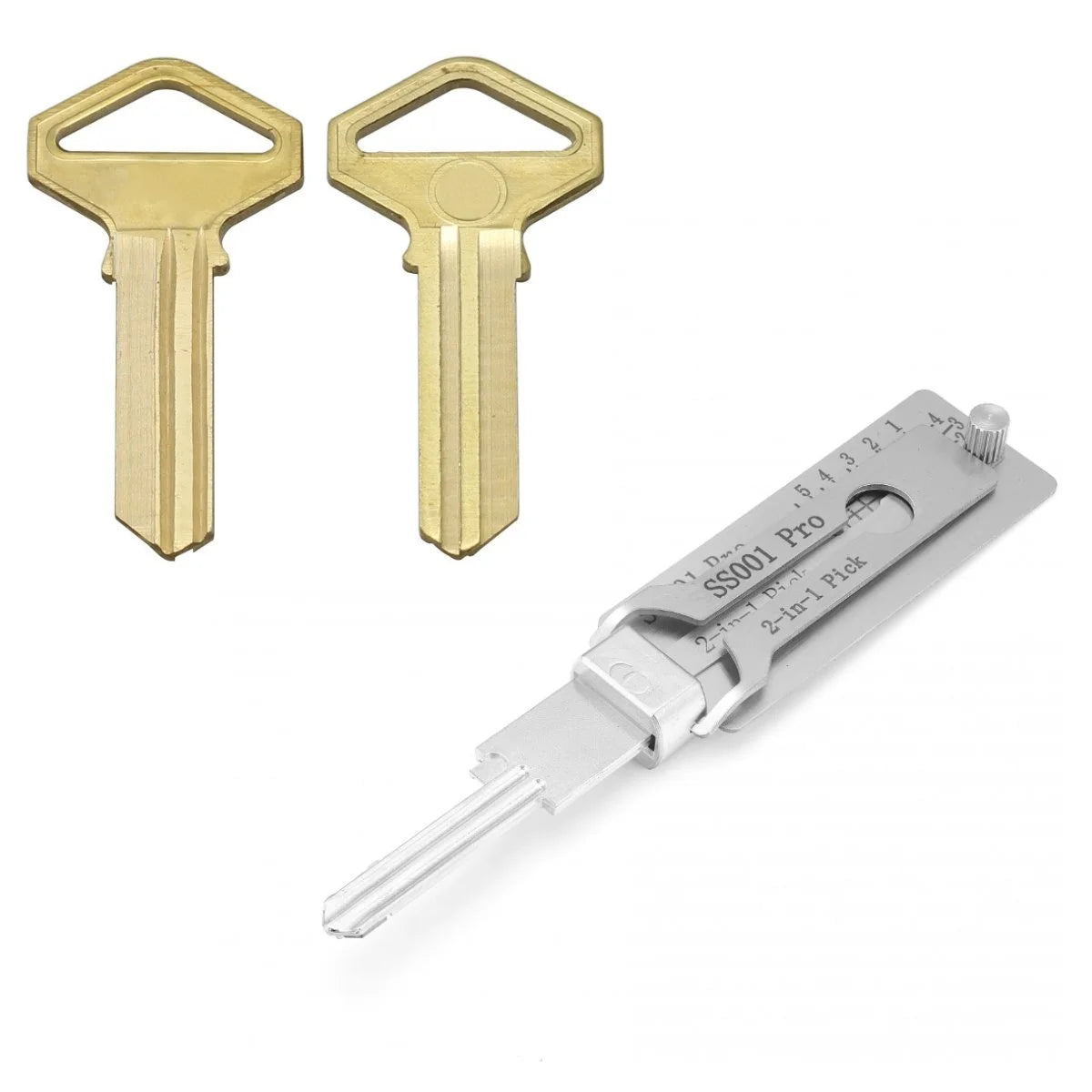Lockpicking Lock Decoder SS001 O-ring Pickup Kit Pick Locksmith Tools Key Decoder Precision Hook Door Maintenance Repair Tools