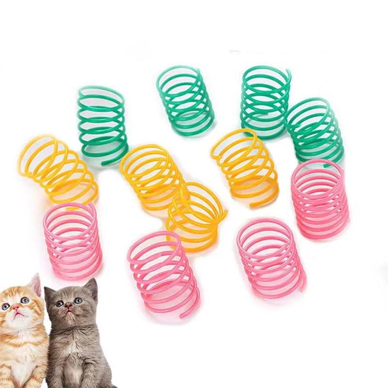 High-Elastic Spiral Spring Cat Toys - Chase & Chew – photo 4