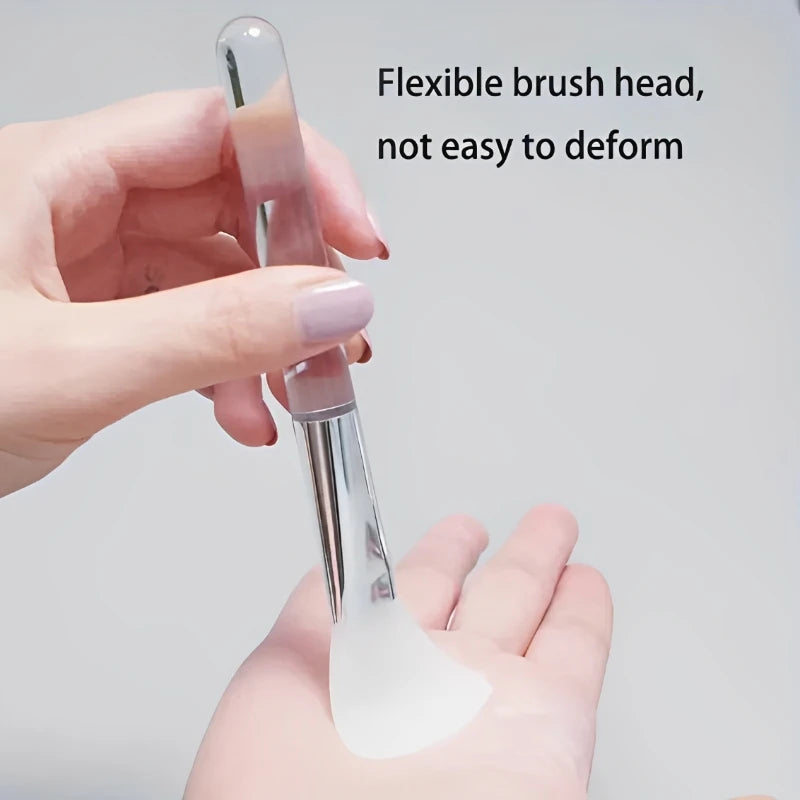 1/4pcs Silicone Facial Mask Brushes DIY Face Mask Brush Set Soft Head Mud Applicator Makeup Spatula Make Up Beauty Skincare Tool
