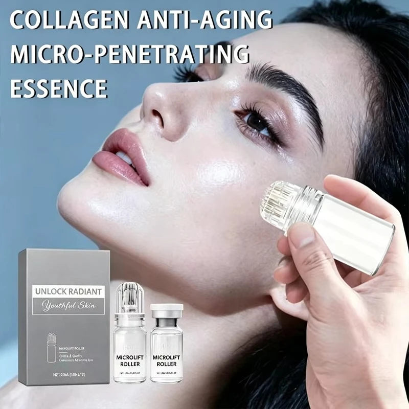 Micro Infusion Serum Kit 0.25mm Needle At Home Facial Beauty Tool Radiant Smooth Revitalizing Skin Care