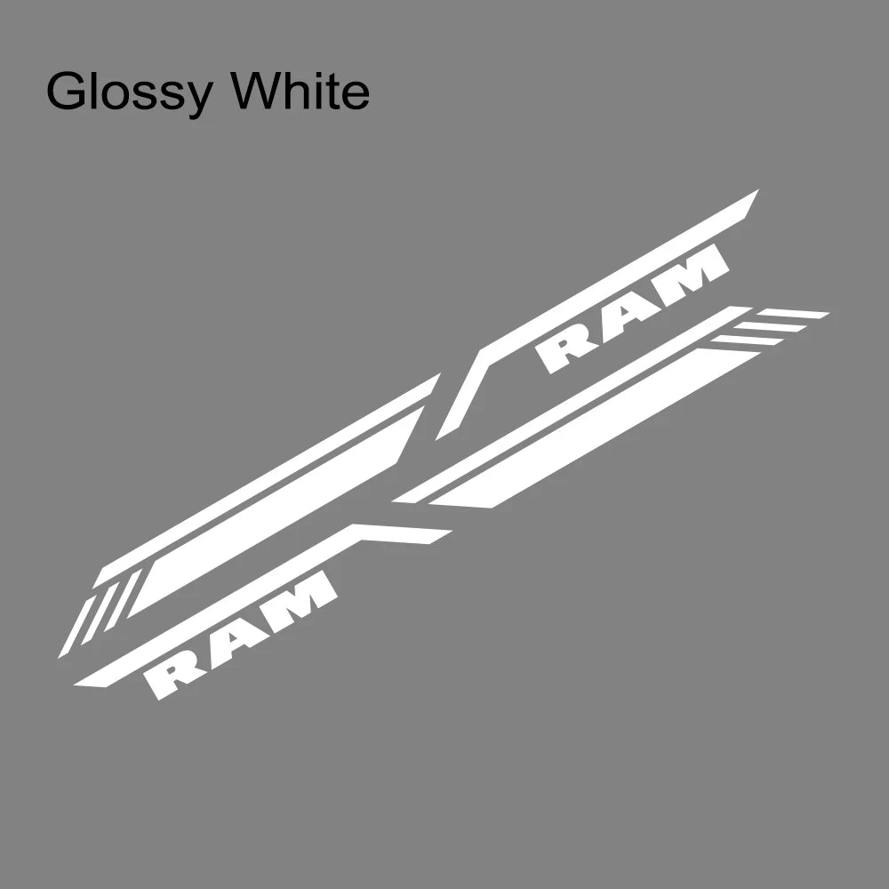 Pickup Bed Side Stripe Decal - Dodge Ram 1500/2500/3500 Rebel/TRX Style