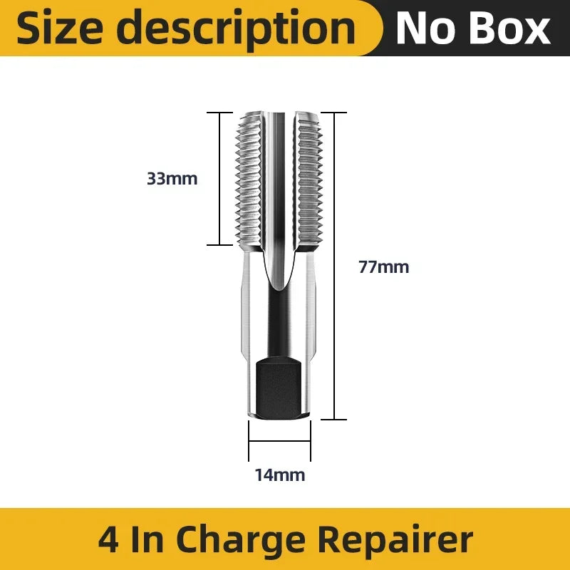 5/6Pcs Screw Extractor Metal Drill Bit Set Damaged Screws Remover Extractor Woodworking Tools Broken Bolt Water Pipe Extractor