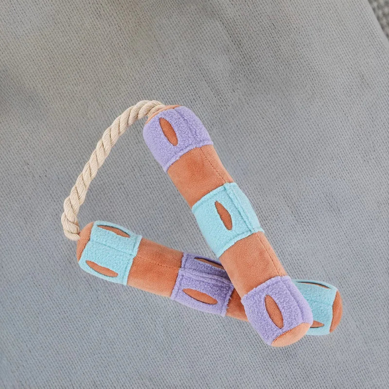 Sound-Making Nunchaku Dog Toy - Interactive Training Chew – photo 4