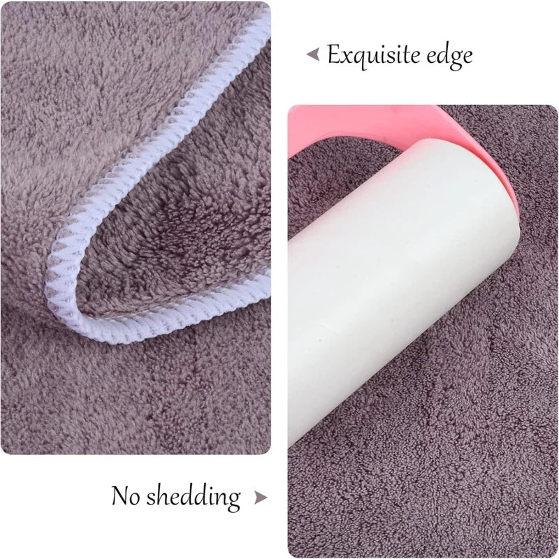Microfiber Pet Absorbent Towels – Super Absorbent & Soft, No Deformation, Essential for Pet Bathing