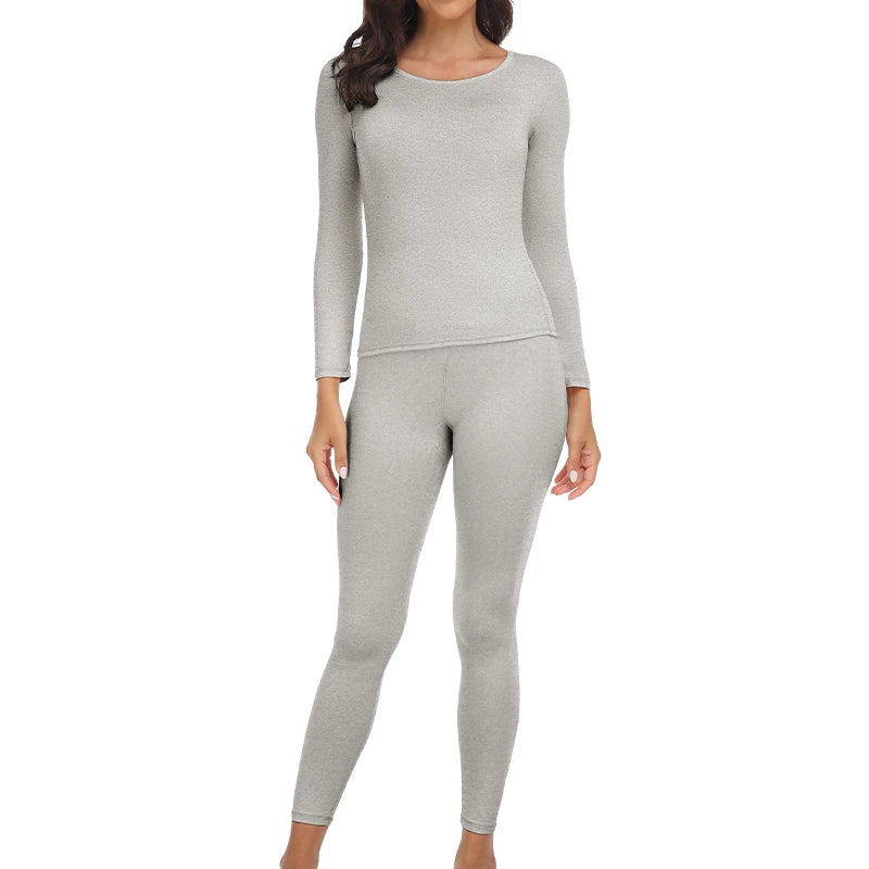 Women's Thermal Long Johns Set - Lined Top & Pants for Skiing - photo 11