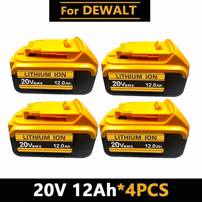 .Original for DEWALT 20v/60V battery DCB606 DCB609 DCB182 DCB205 DCB206 DCB209 power tool 18V battery 6AH 9AH battery.