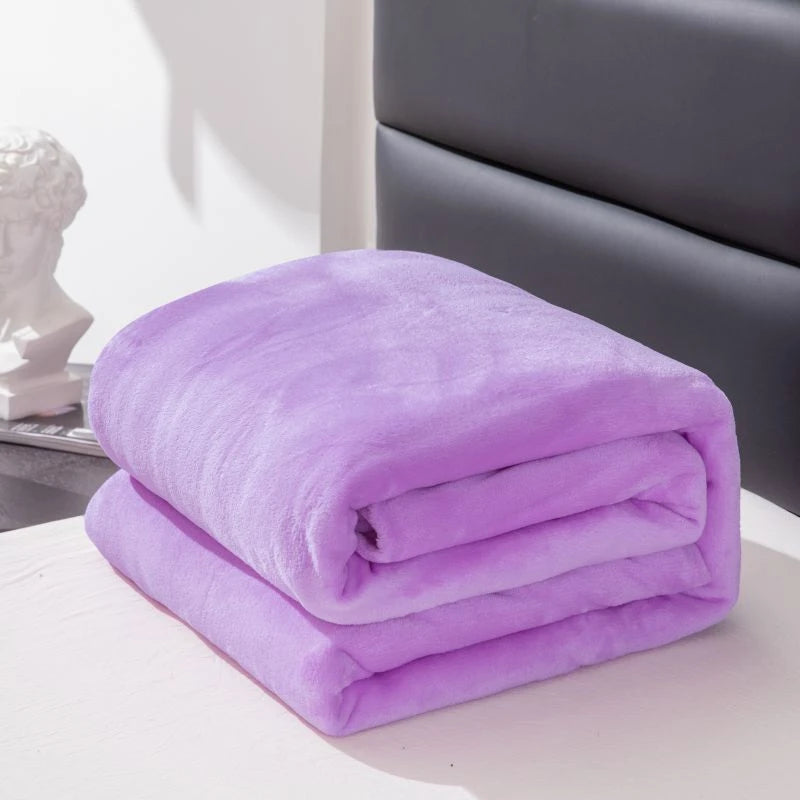 Heavyweight Flannel Throw Blanket - Soft Printed Blanket in Many Colors - photo 14